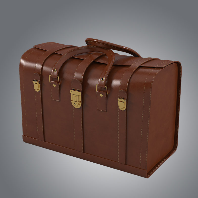 3ds max trunk bag